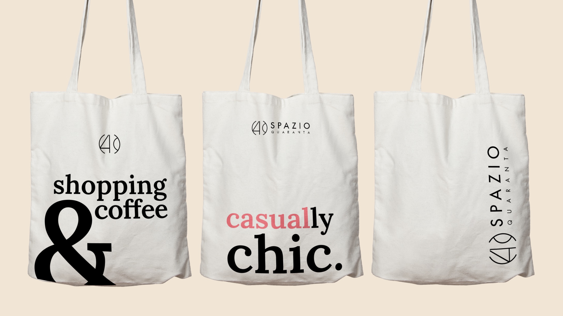 Spazio Quaranta Mockup Borse Stoffa