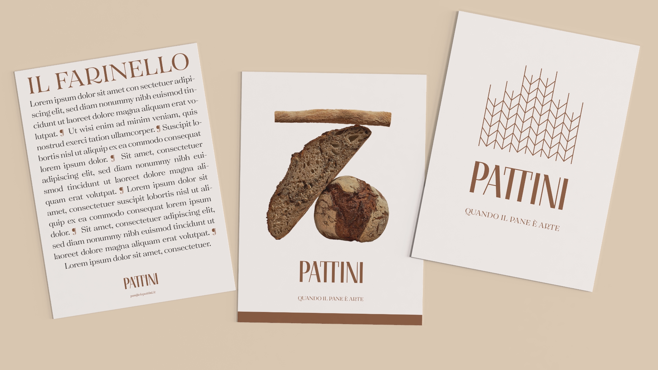 Cartoline descrittive dei prodotti per Pattini Milano.