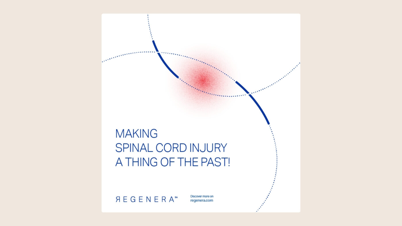 Immagine di presentazione della brand identity che PaperPlane ha realizzato per Regenera.