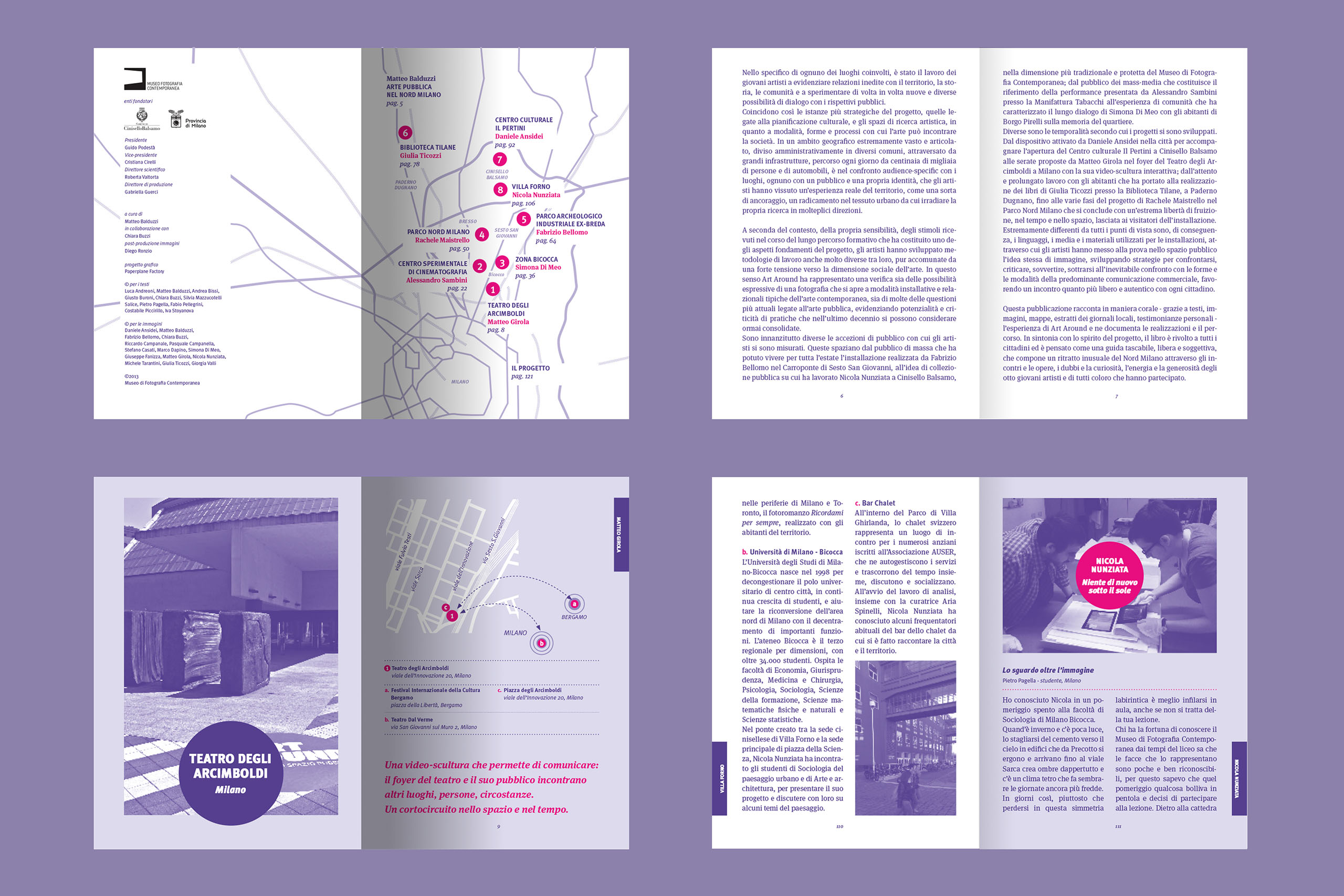 Pagine interne del libro Art Around